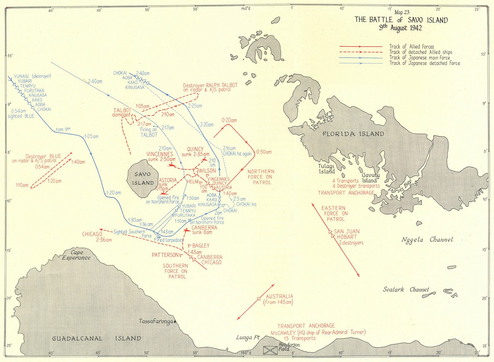 DISASTER AT SAVO ISLAND, 1942 - History Guild