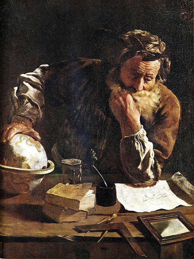 Portrait of a scholar by Domenico Fetti