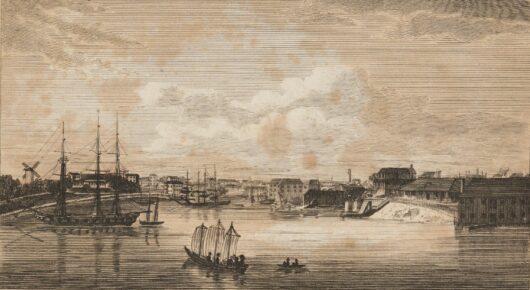 Sydney Harbour, New South Wales, c1840 - Framed Print