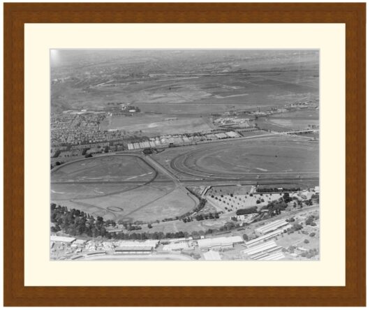 Flemington Racecourse, 1938 - Framed Print