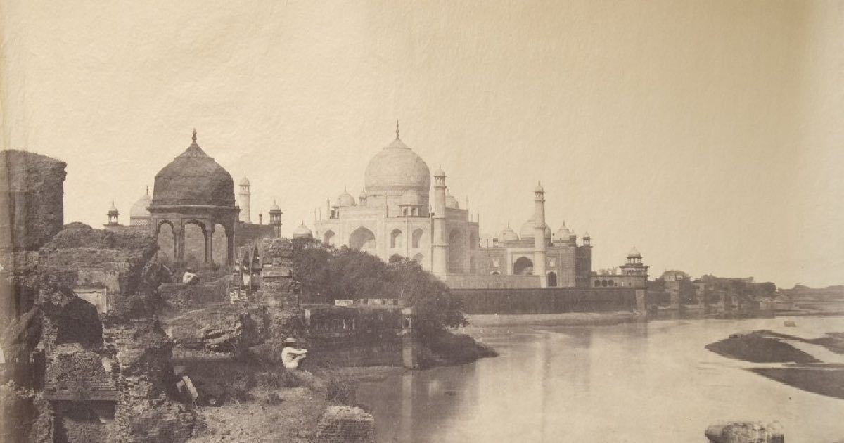 Taj Mahal 1858