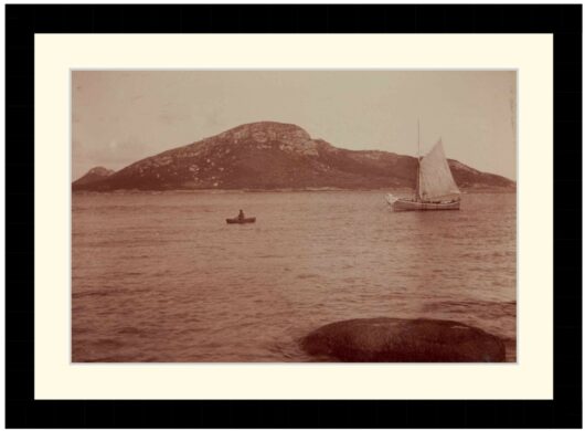 Boats off Babel Island, 1893 - Framed Print