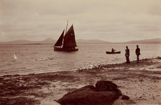 'Off Green Island', Bass Strait, 1893 - Framed Print