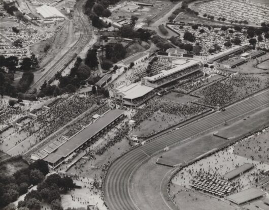 Flemington Racecourse Victoria, 1954 - Framed Print