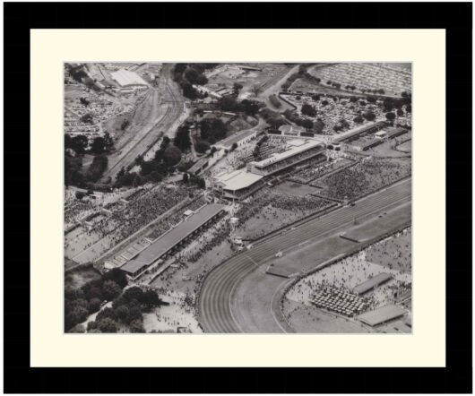 Flemington Racecourse Victoria, 1954 - Framed Print