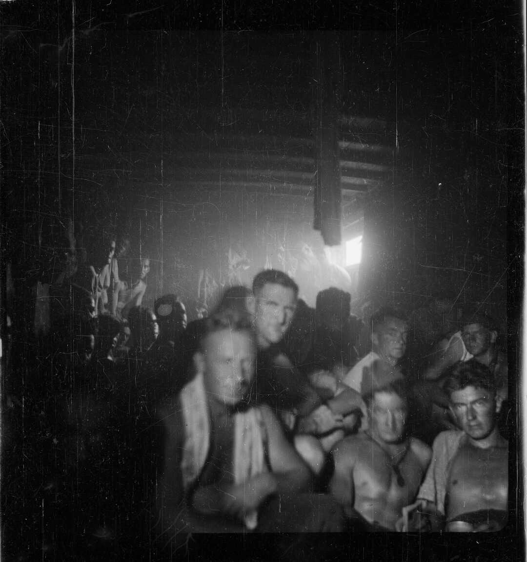 NZ POWs being transported to Germany in 1943.