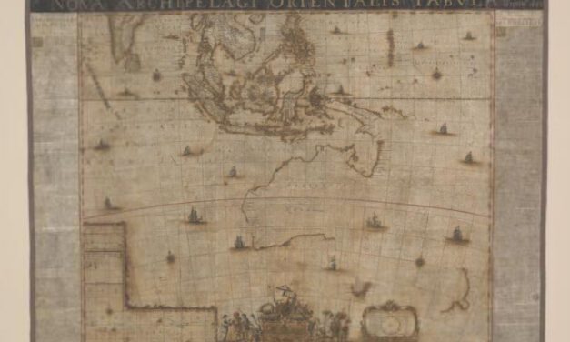 RESTORING ONE OF THE WORLD’S RAREST MAPS