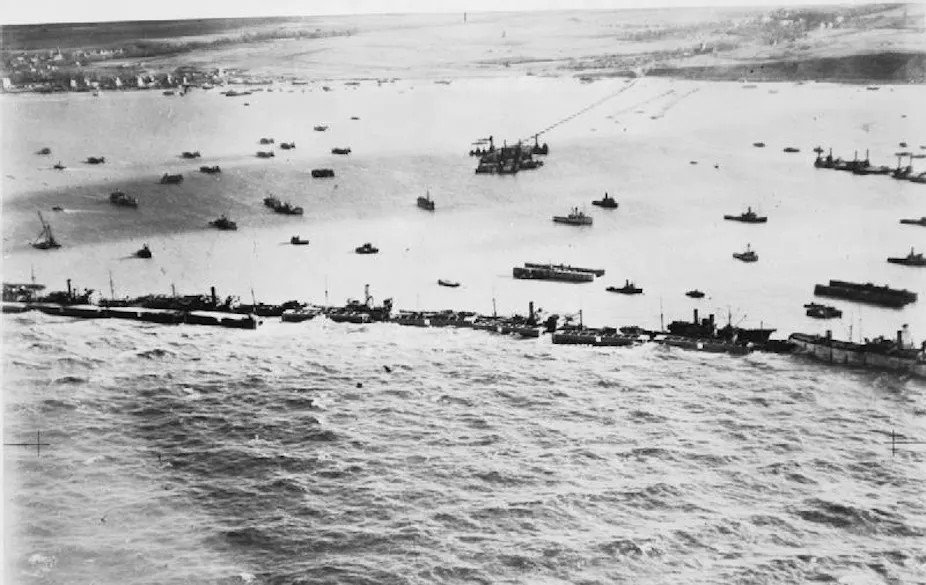 D-Day succeeded thanks to an ingenious design called the Mulberry Harbours