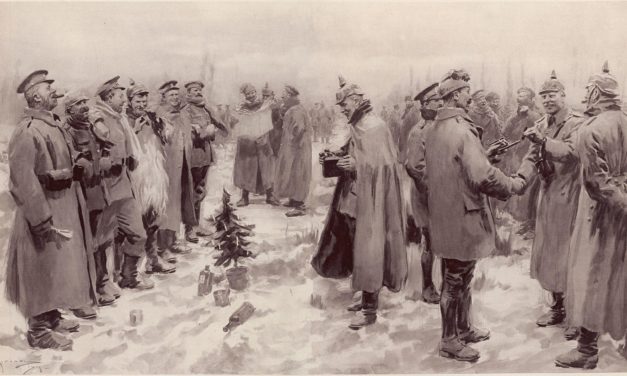 The Christmas truce, 1914
