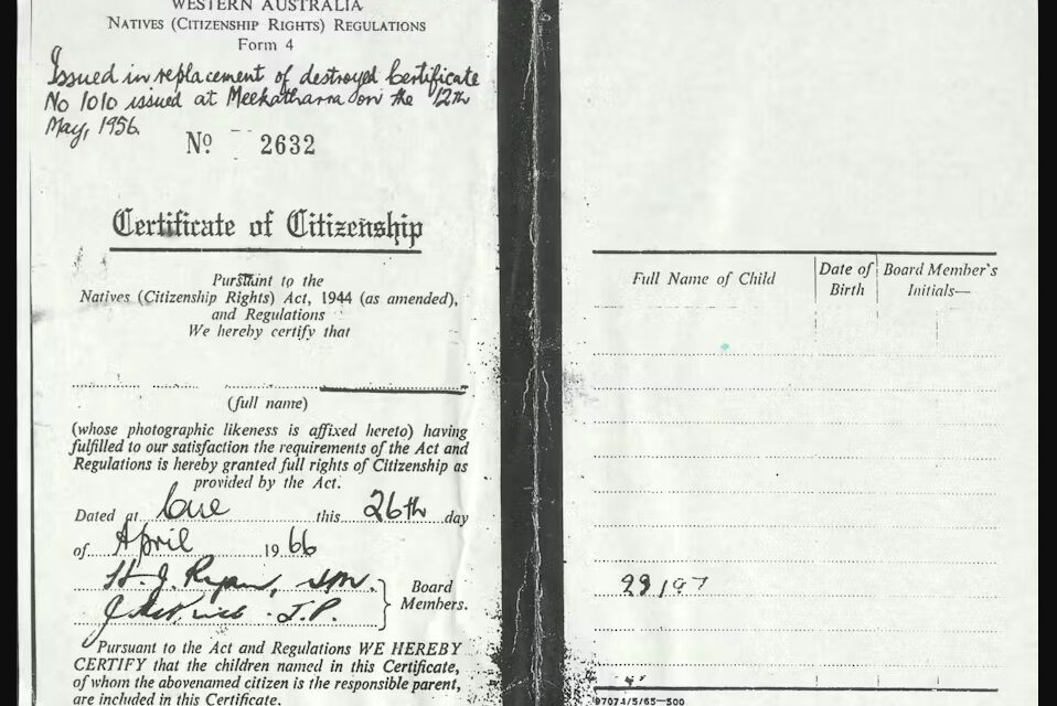 ‘Habits of civilised life’: how one Australian State forced Indigenous people to meet onerous conditions to obtain citizenship